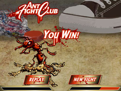 Ant Fight Club Facebook Game